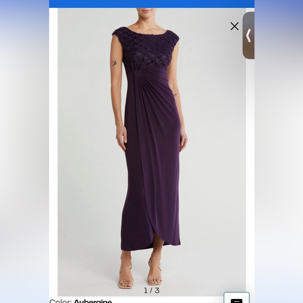 New with Nordstrom Tags Navy Marina Lace Cocktail Dress, Size Small
